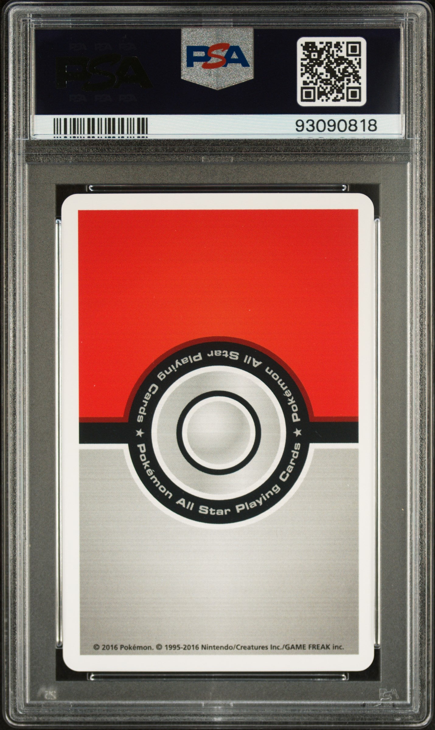 2017 Pokemon All Star Playing Cards Eight of Diamonds Charizard PSA 10