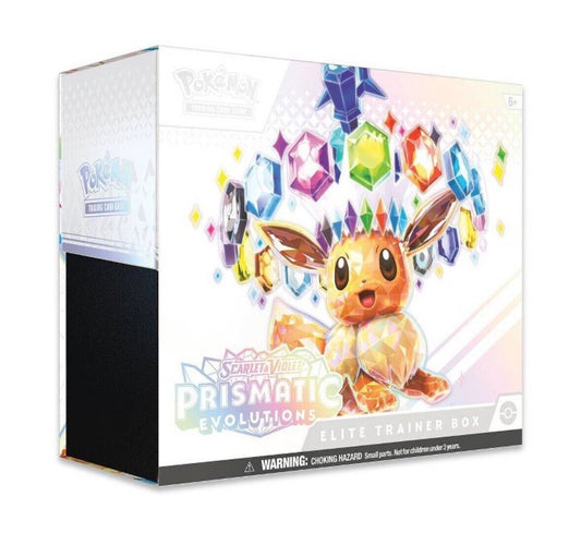 Pokemon Prismatic Evolution Elite Trained Box Sealed Box