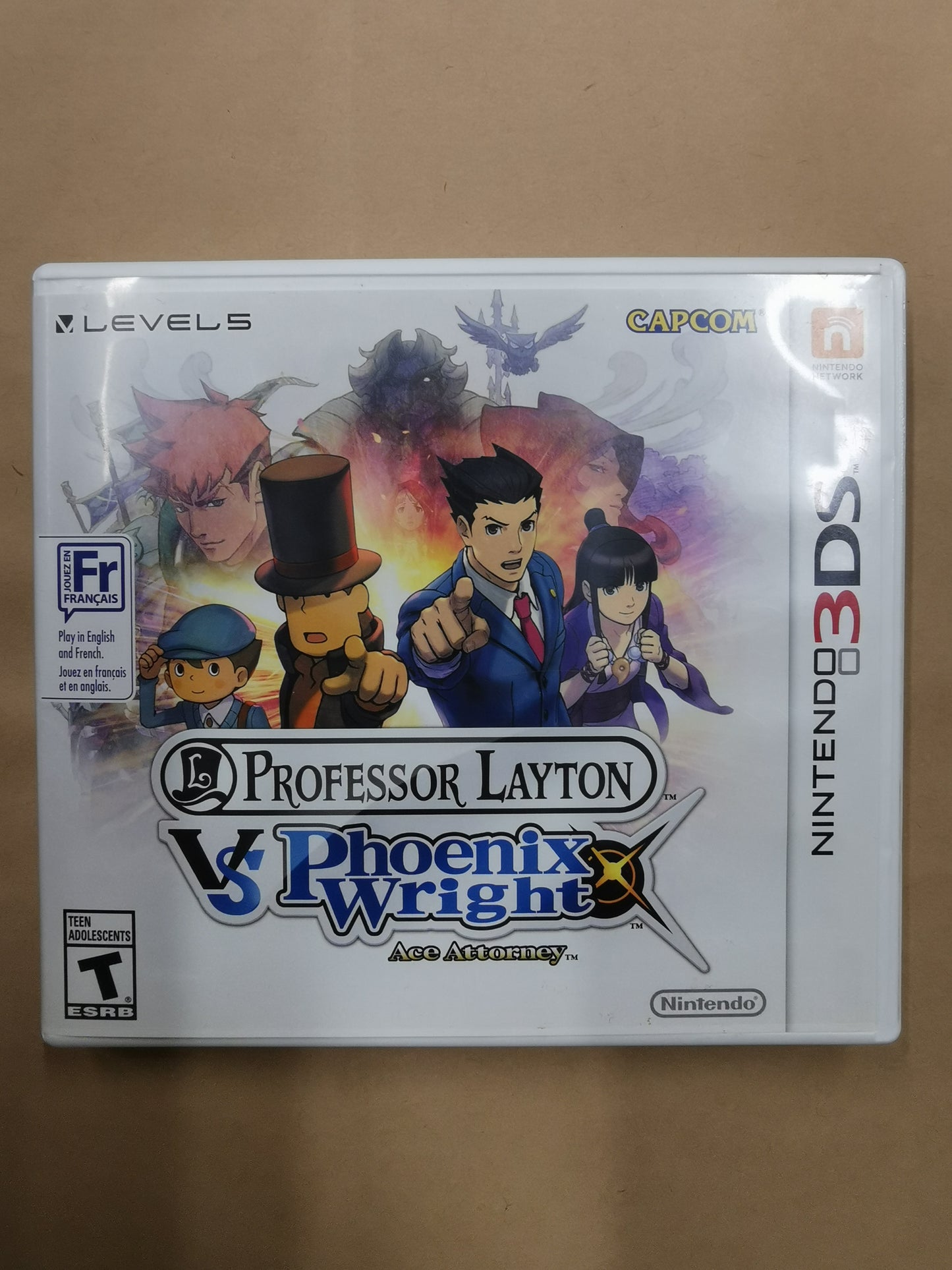 Professor Layton Vs. Phoenix Wright: Ace Attorney Nintendo 3DS