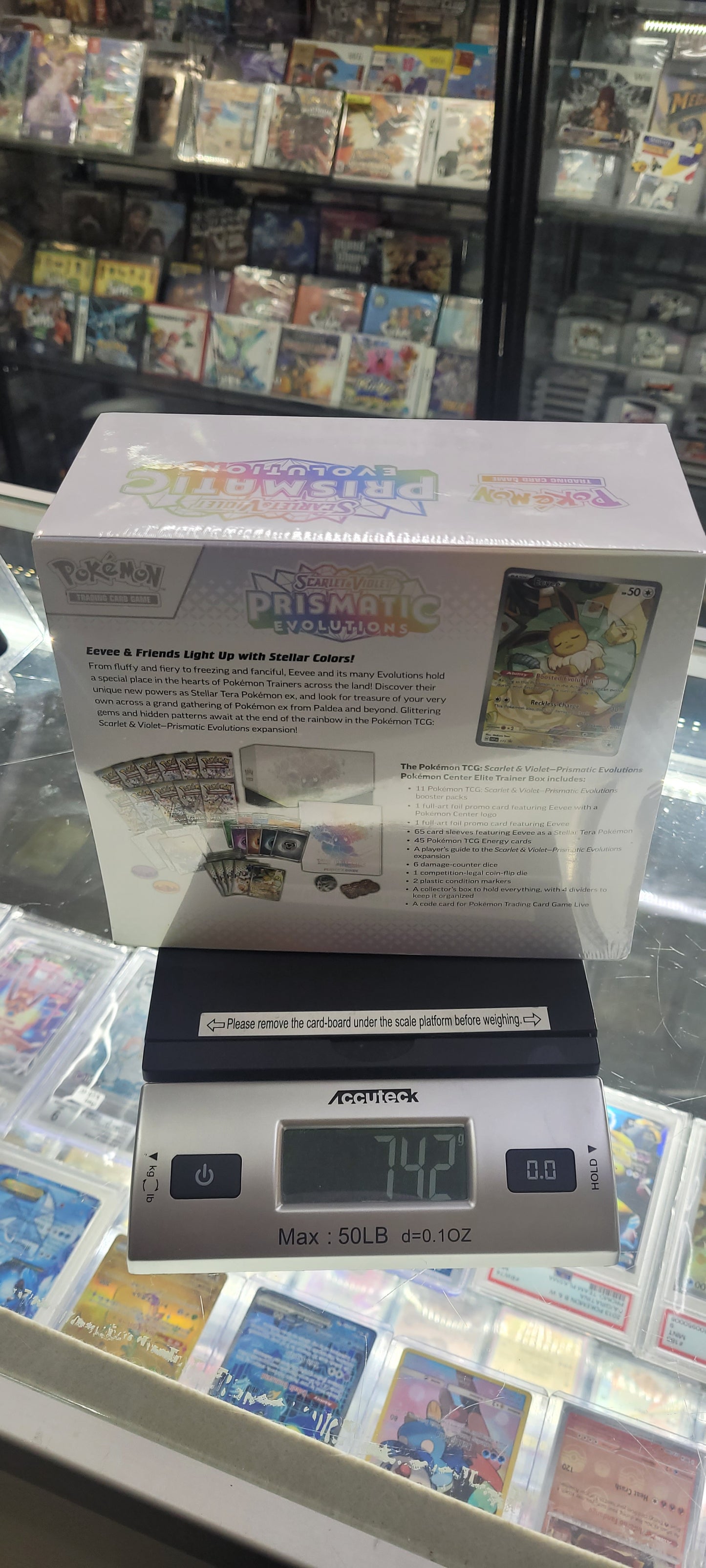 Prismatic Evolution Etb Pokemon Center