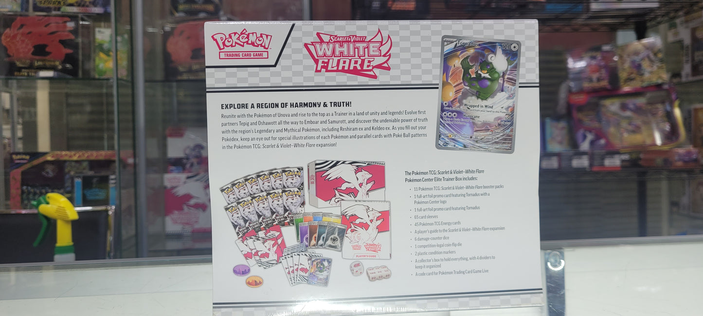 White Flare etb Pokemo Center