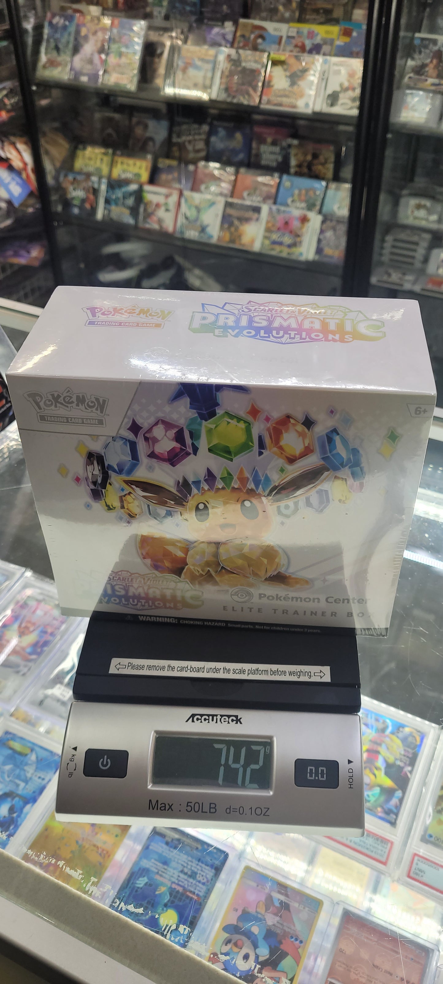 Prismatic Evolution Etb Pokemon Center