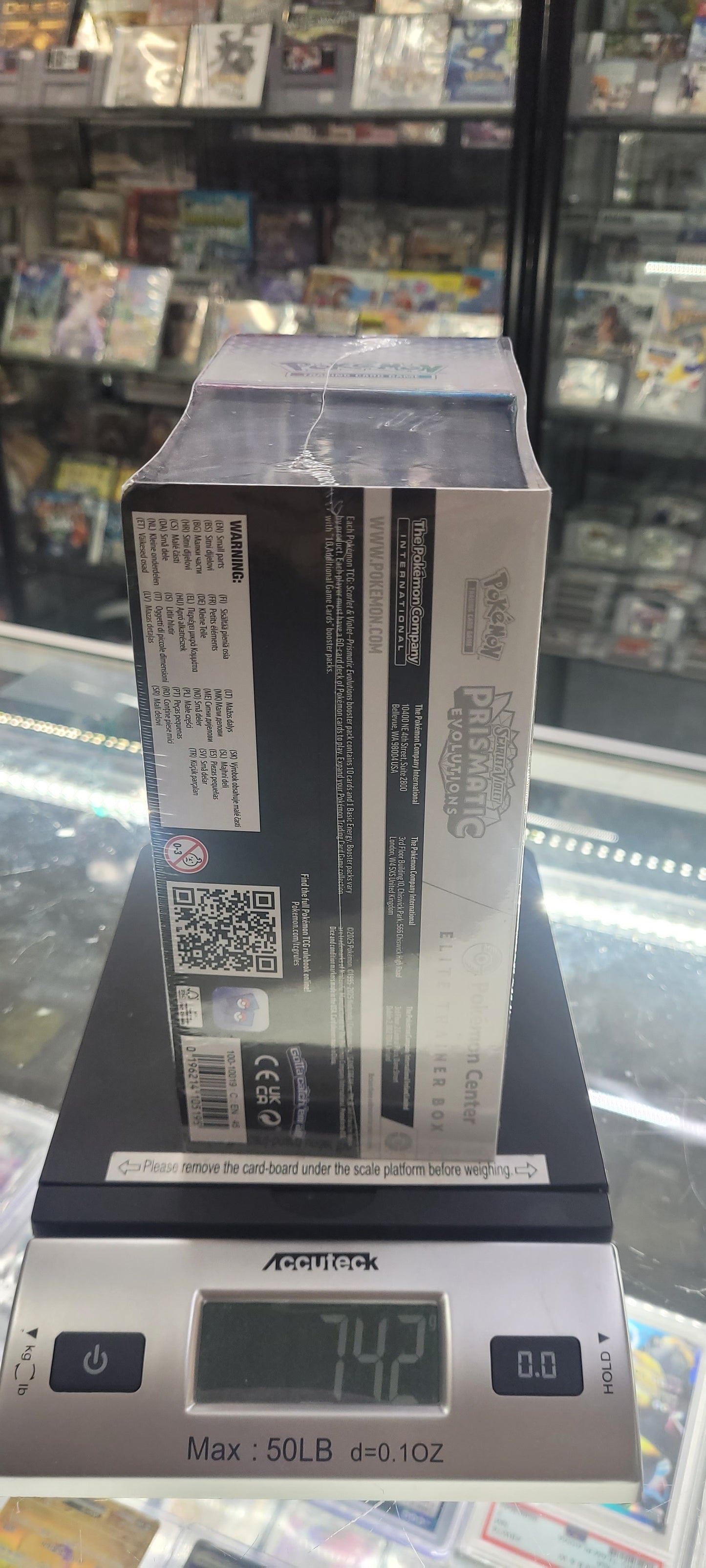 Prismatic Evolution Etb Pokemon Center