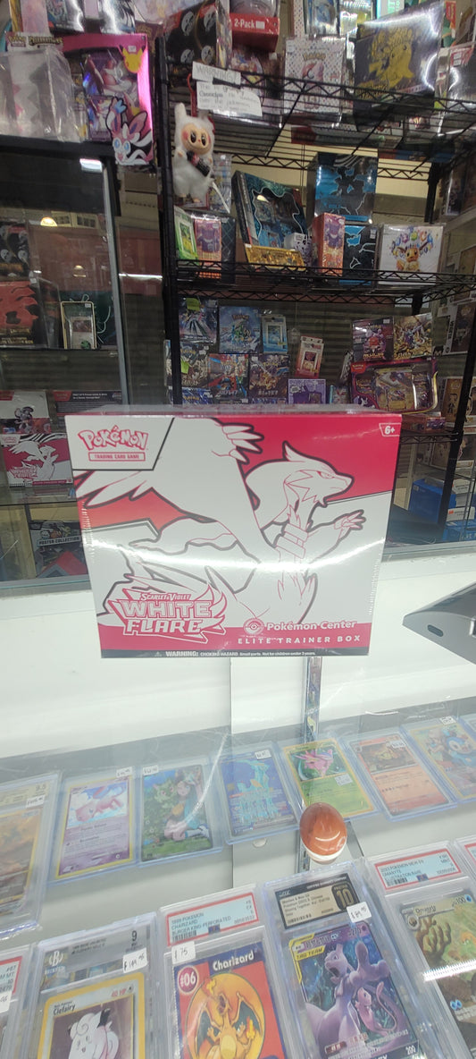White Flare etb Pokemo Center