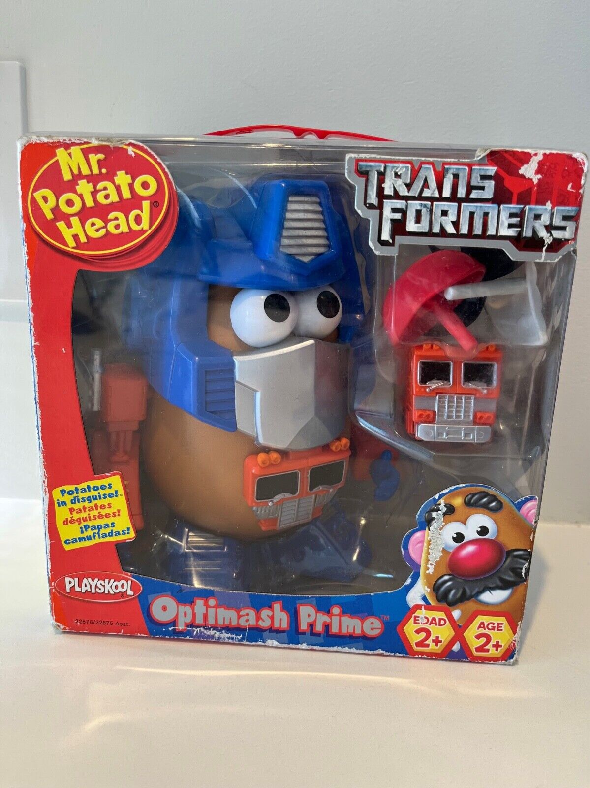 Playskool Mr. Potato Head Optimash-Prime Optimus Prime Transformer