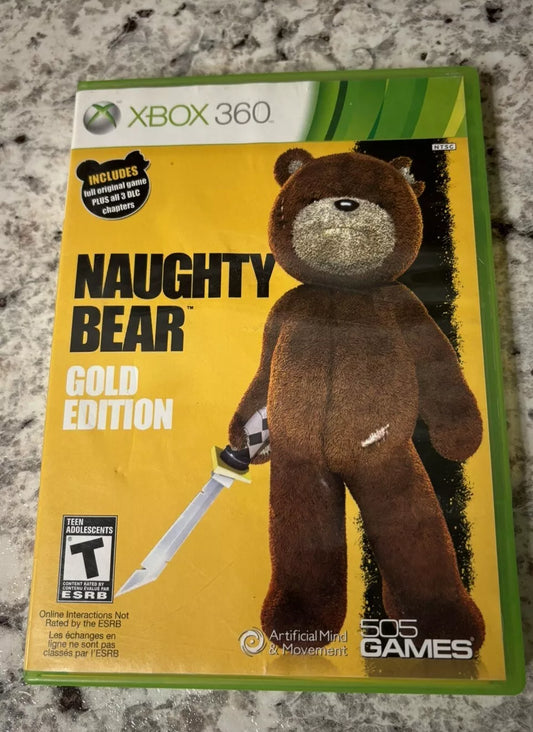 Naughty Bear: Gold Edition Xbox 360