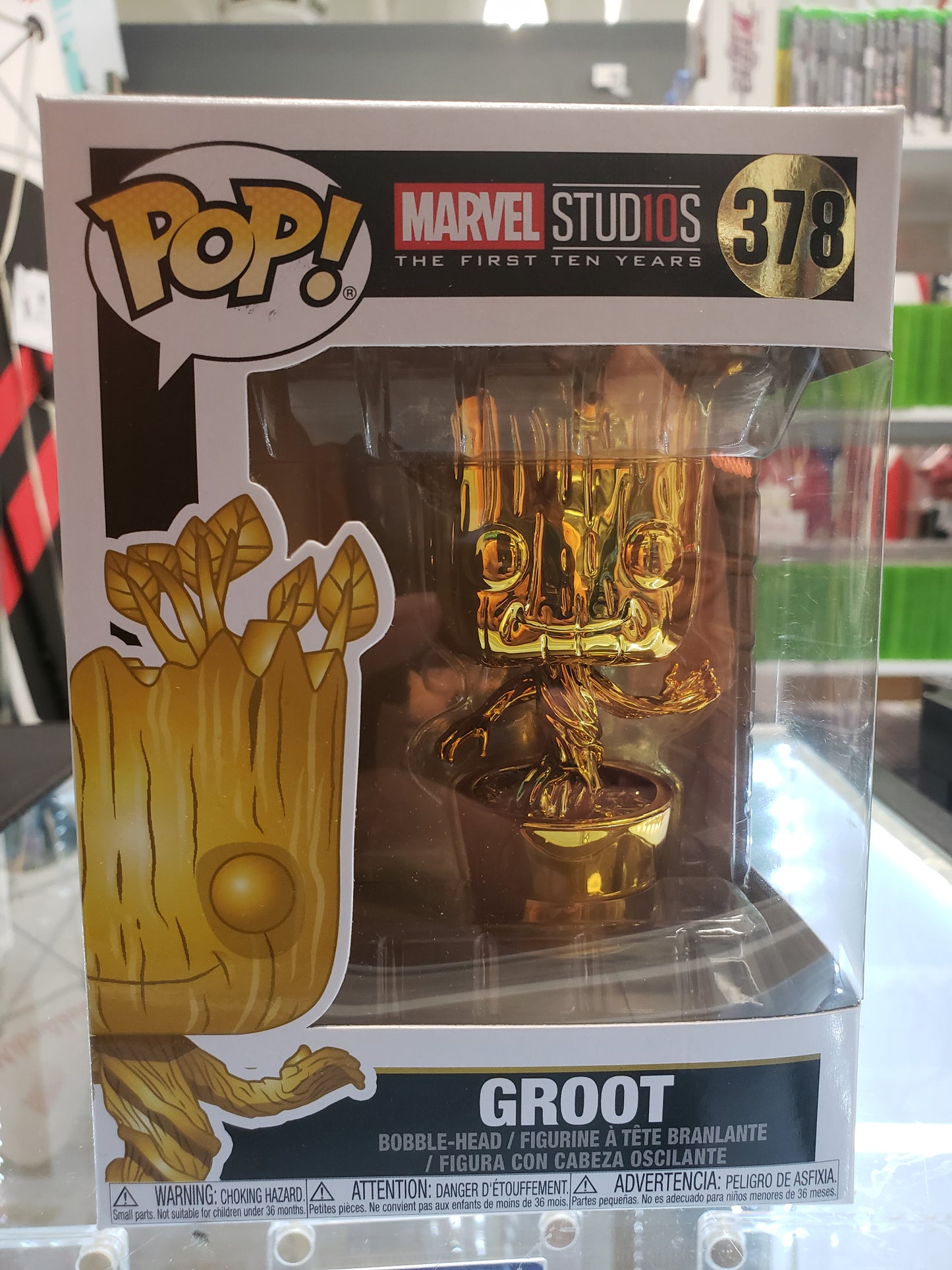 Funko Pop! Marvel Studios The First Ten Years: Groot