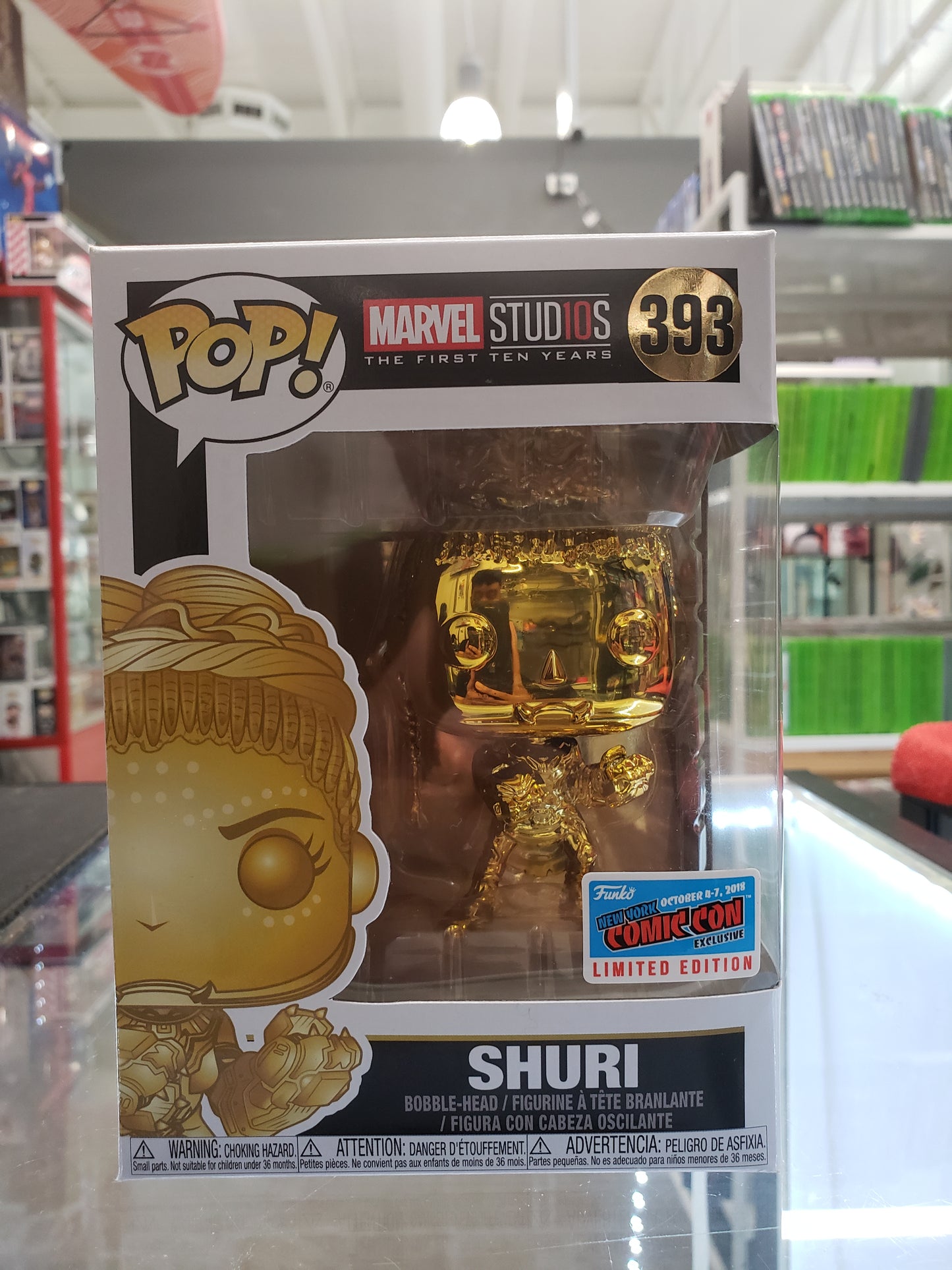 Funko Pop! Marvel Studios The First Ten Years: Shuri (NYCC EXCLUSIVE)