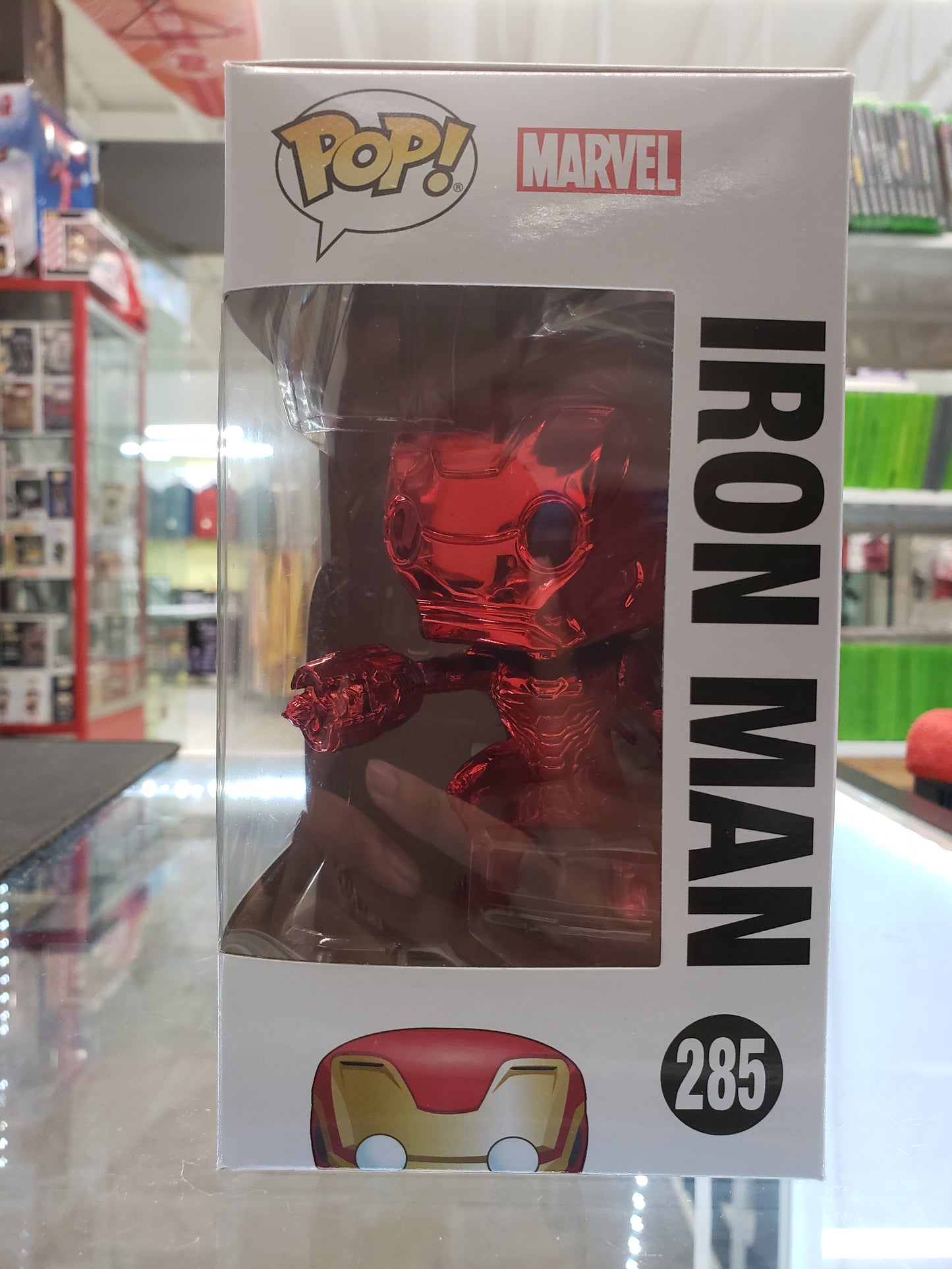 Funko Pop! Marvel Avengers Infinity War: Iron Man (Red Chrome)