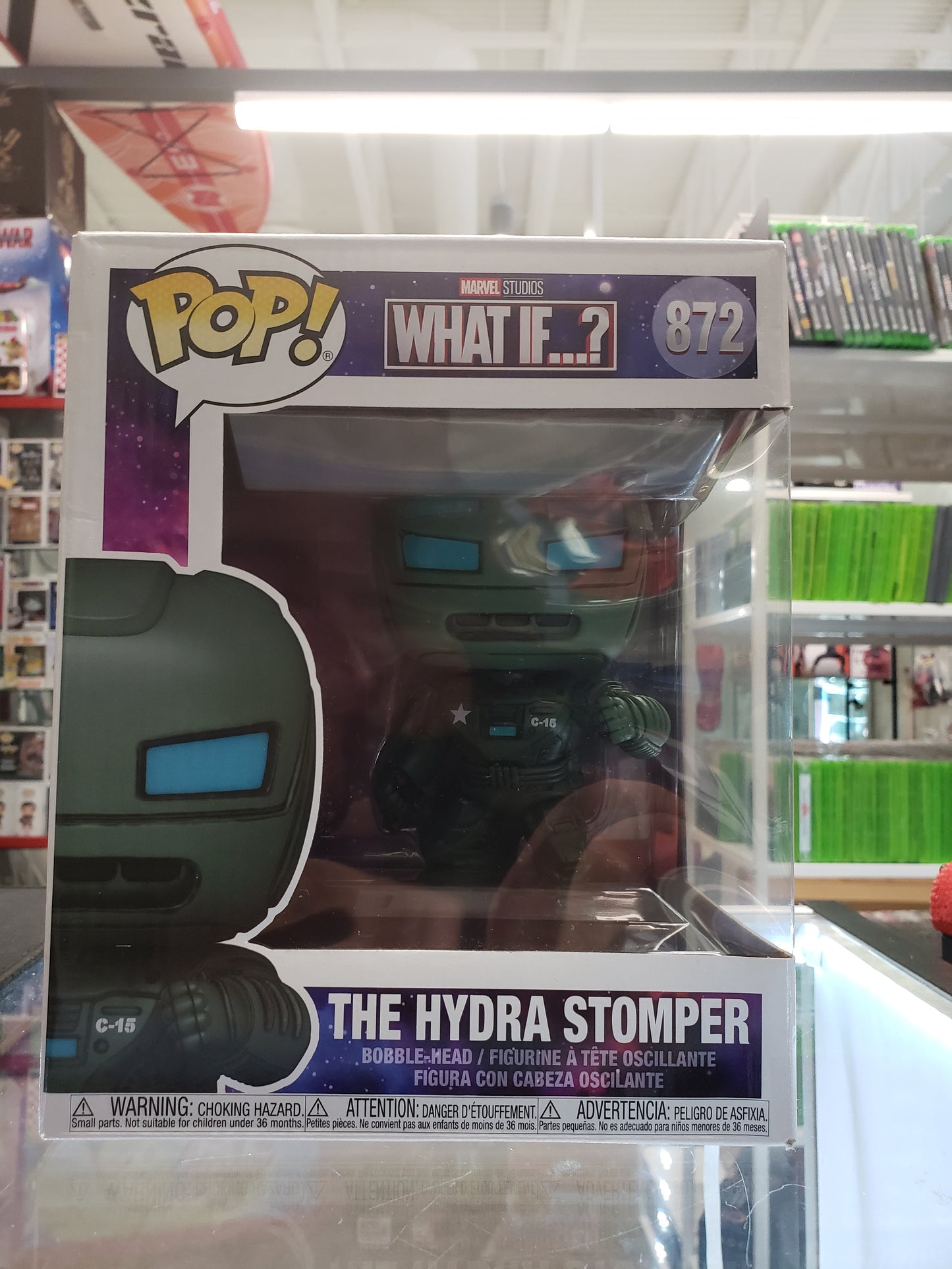 Funko Pop! Marvel Studios WHAT IF...?: The Hydra Stomper