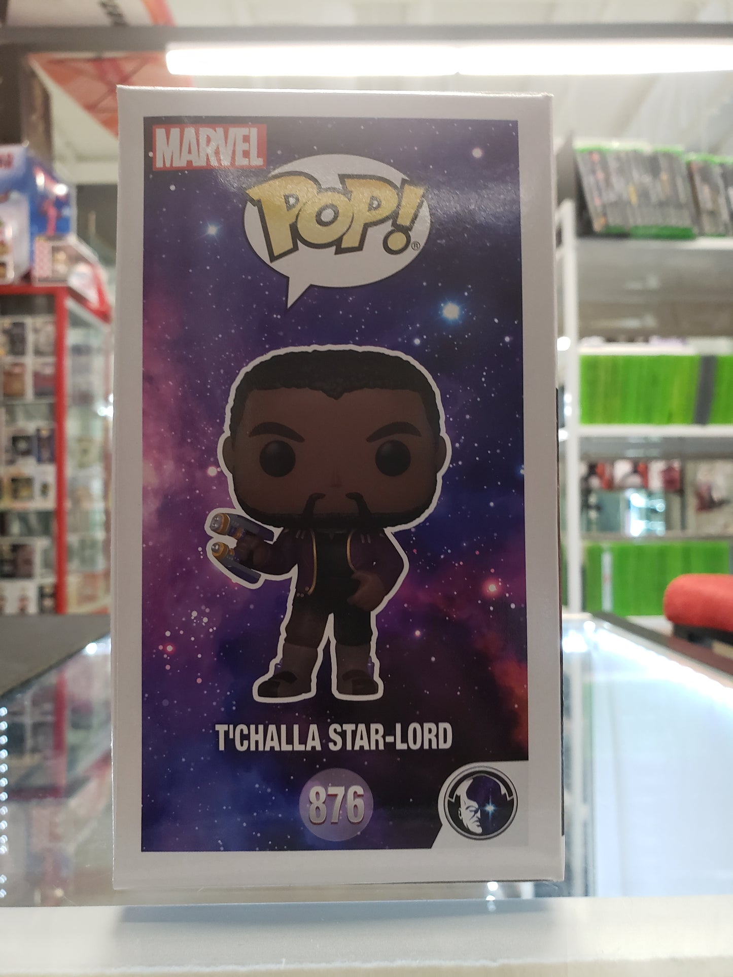 Funko Pop! Marvel Studios WHAT IF...?: T'Challa Star-Lord (Special Edition)