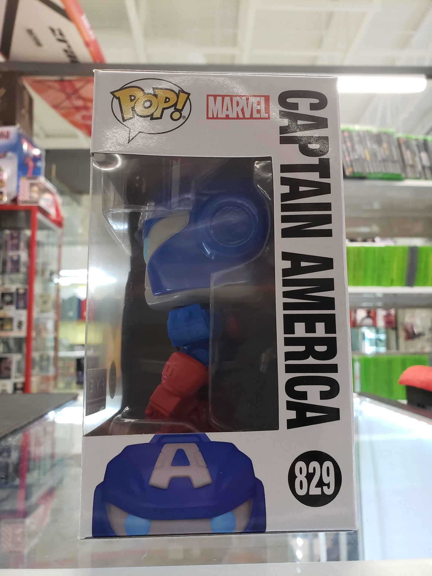 Funko Pop! Marvel Avengers - Mechstrike: Captain America (GITD) (FYE EXCLUSIVE)