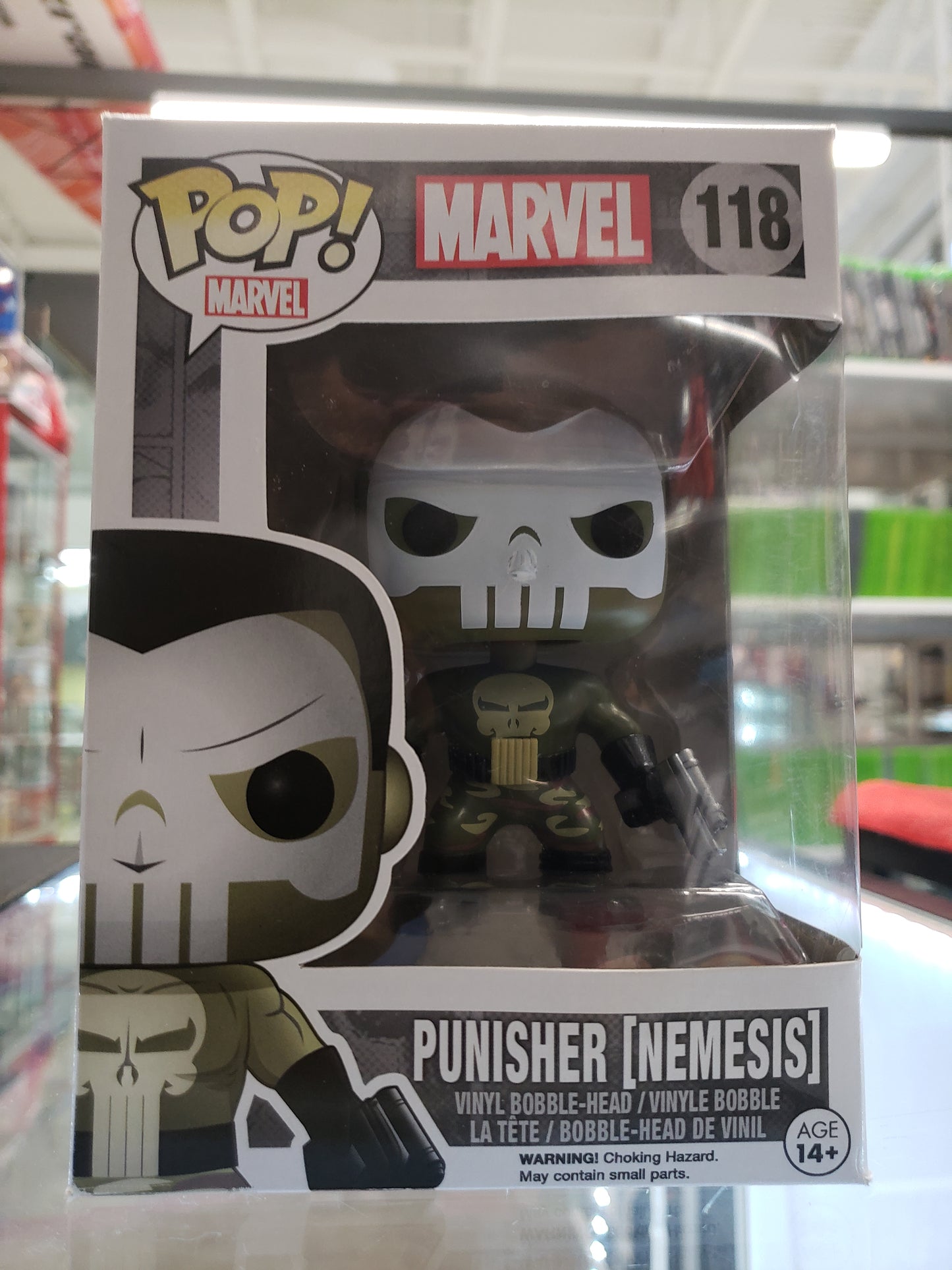 Funko Pop! Marvel: Punisher (Nemesis)