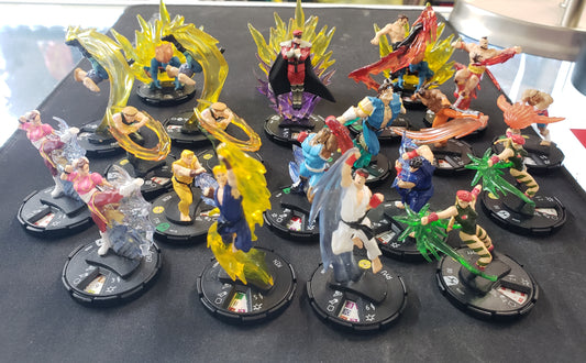 Street Fighter Heroclix Figures