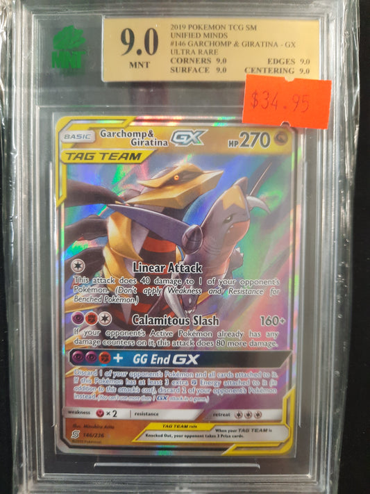 MNT 9.0 #146 Garchomp & Giratina - GX Ultra Rare