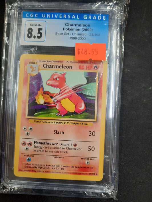 CGC 8.5 #24 Charmeleon - Unlimited