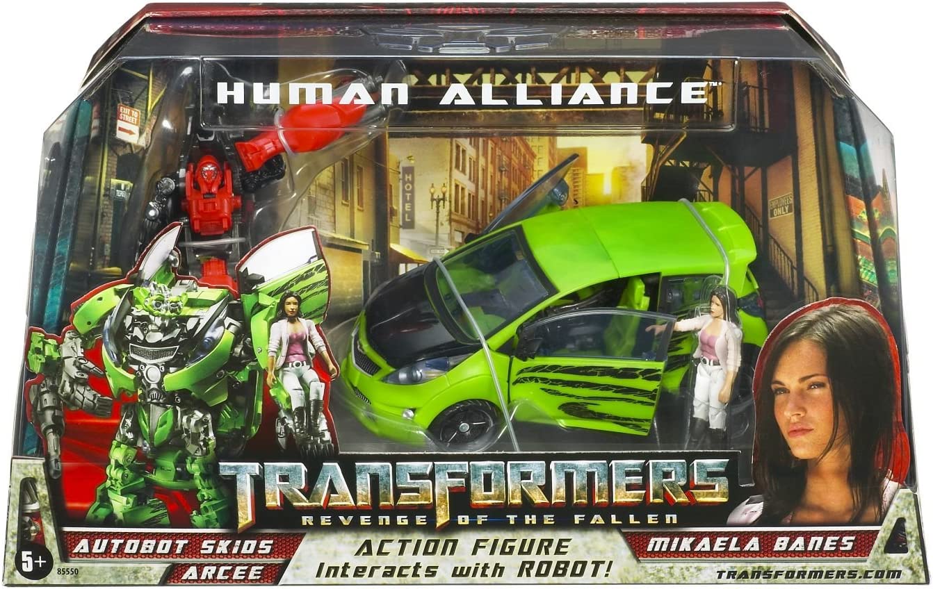 Transformers (RotF): Human Alliance Skids, Arcee & Mikaela Barnes