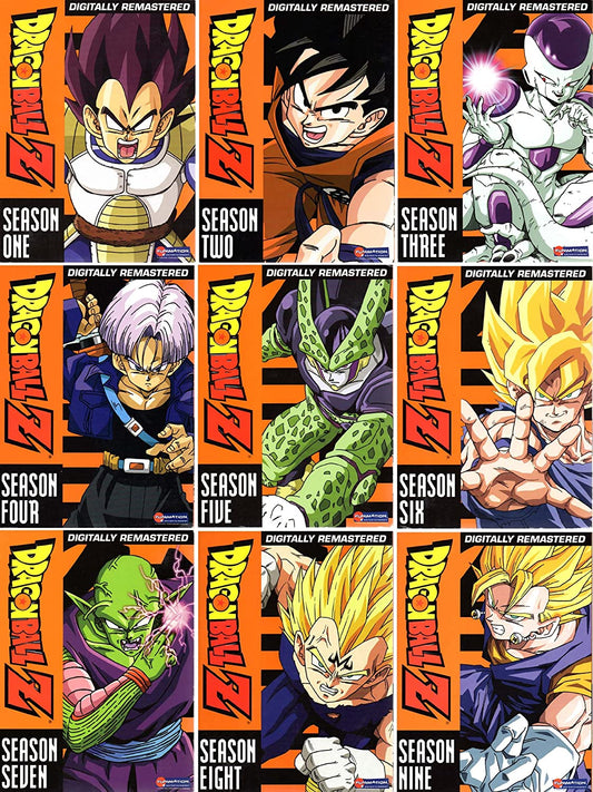 Dragonball Z Complete Seasons 1-9 Box Sets