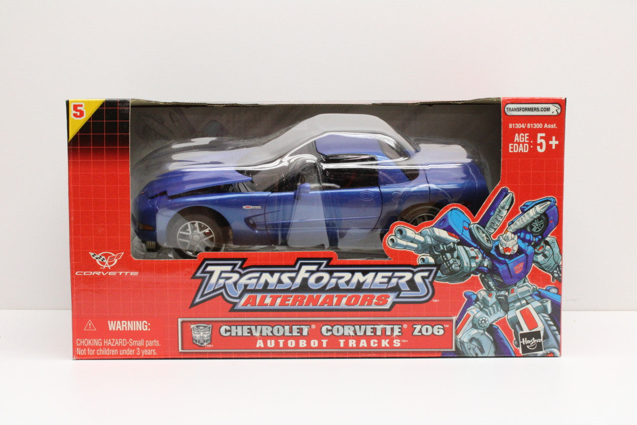 Transformers Alternators: Chevrolet Corvette Z06 Autobot Tracks