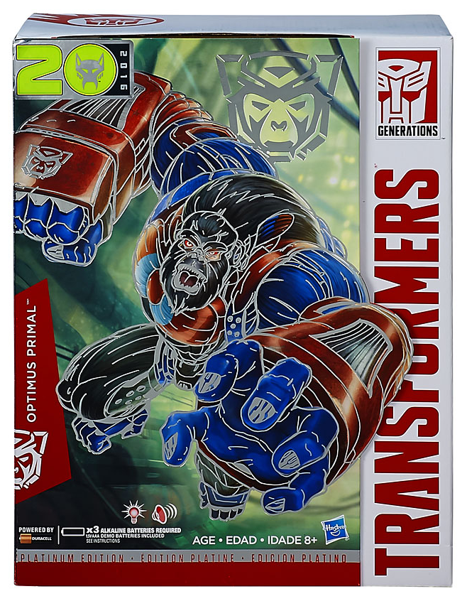 Transformers Generations Optimus Primal Platinum Edition Year Of The Monkey