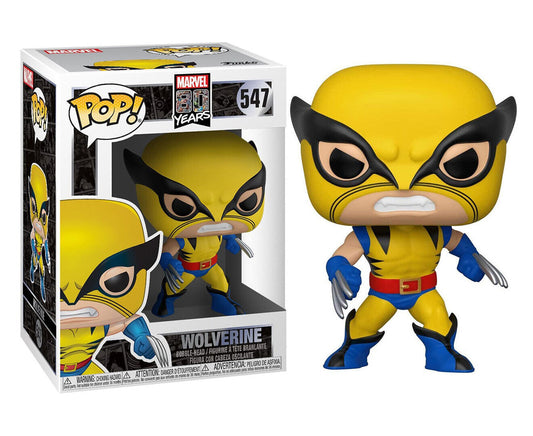 Funko Pop Marvel 80th Anniversary X-Men Wolverine Vinyl Figure 547