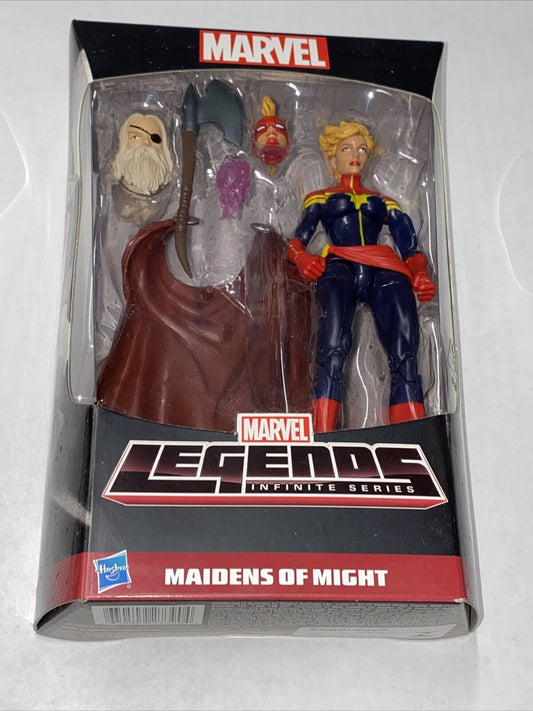 Marvel Legends Infinite Series Captain Marvel 6" Maidens of Might Allfather