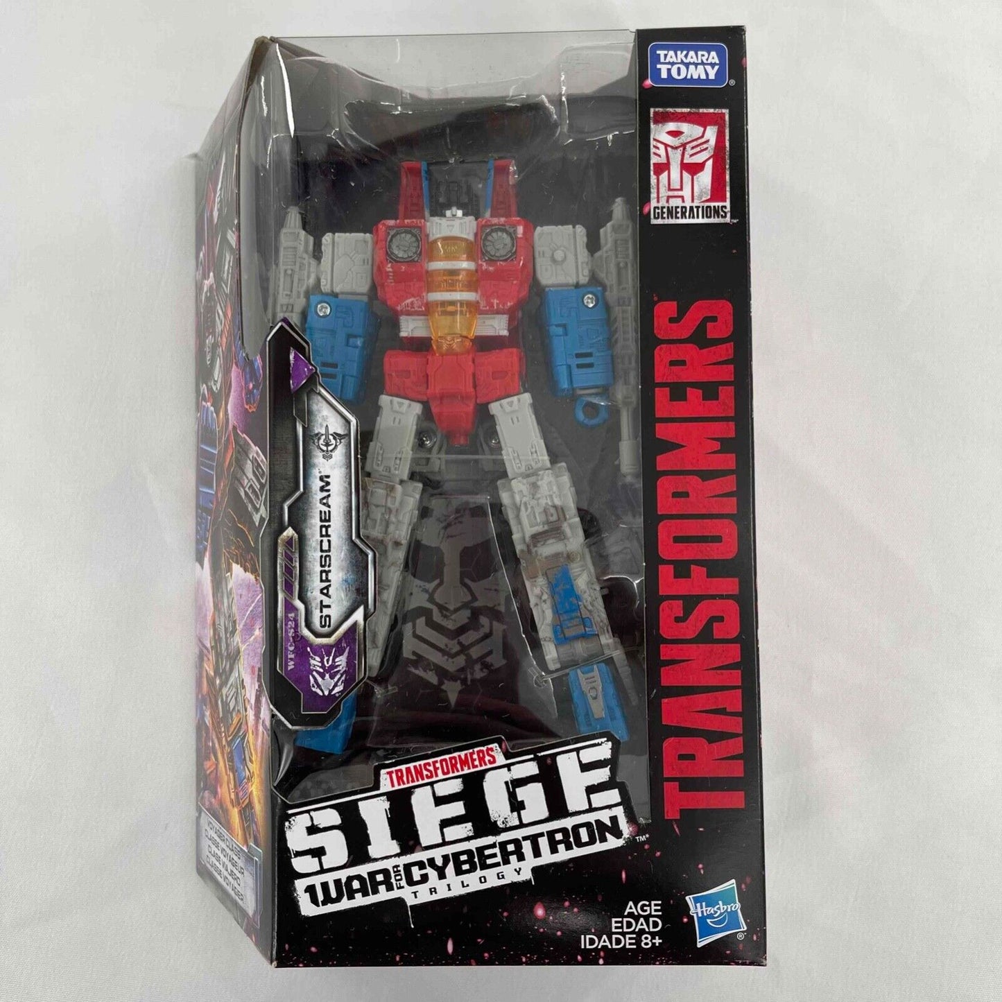 WFC-S24 STARSCREAM Transformers War Cybertron Siege Voyager