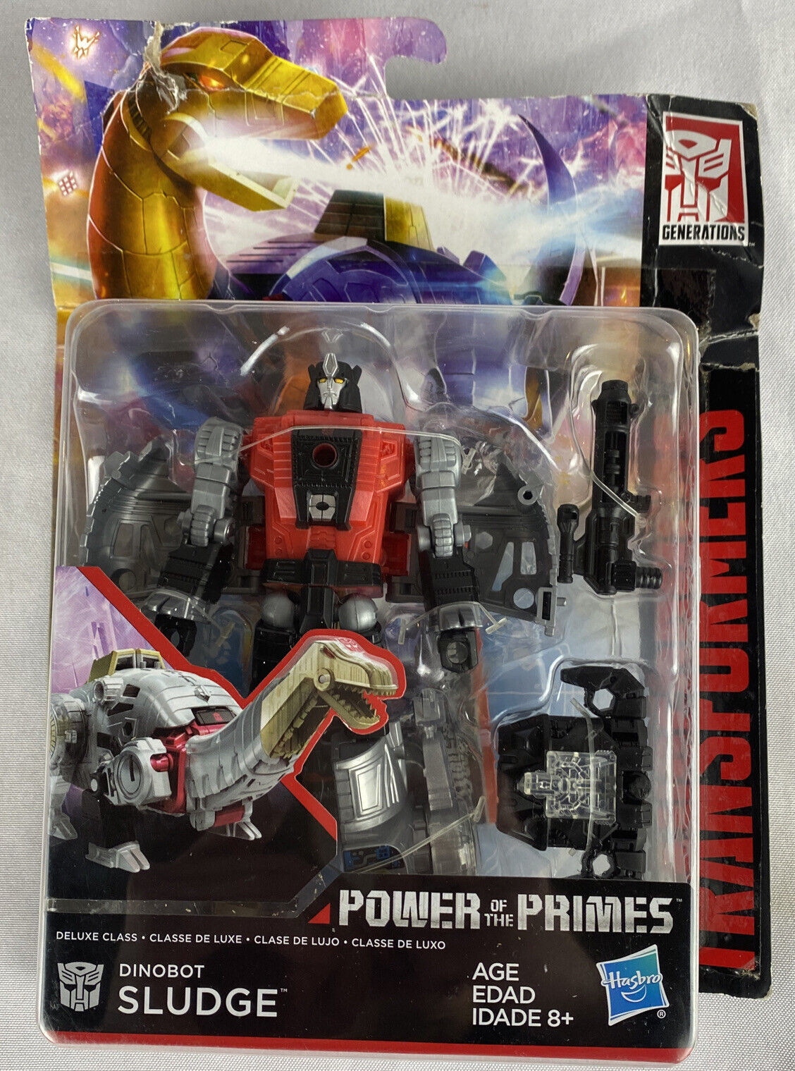 Transformers Power of the Primes: Deluxe Class Dinobot - Sludge (Factory Sealed)