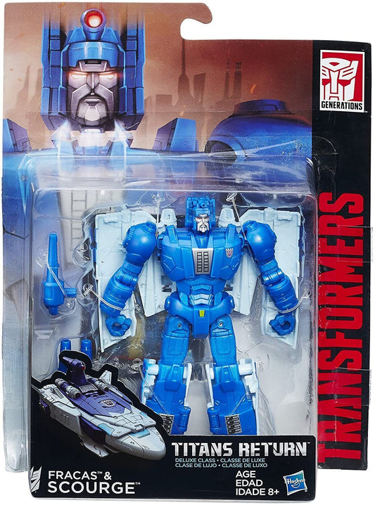 Transformers Generations Titans Return Fracas & Scourge Deluxe Class Figure