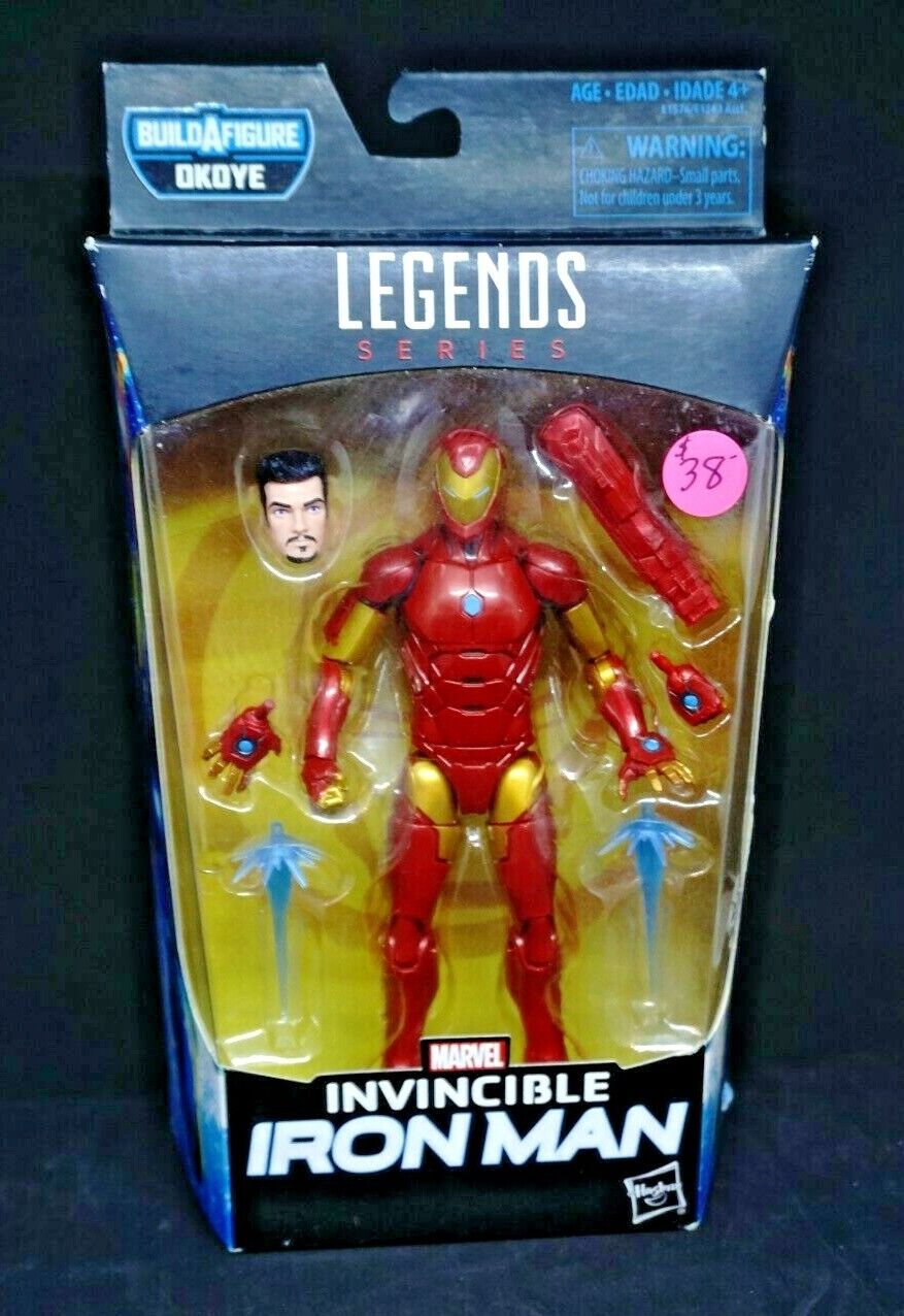New Marvel Legends Red / Gold Invincible Iron Man Okoye BAF