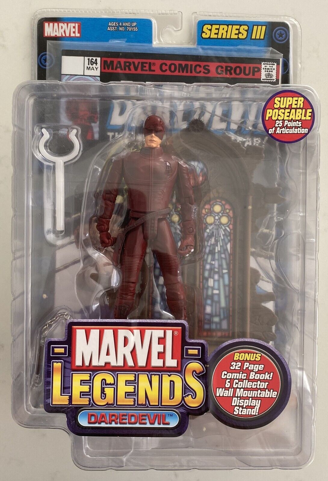 Marvel Legends Series III Daredevil with Daredevil Vol 1 #164 Variant - Unopened