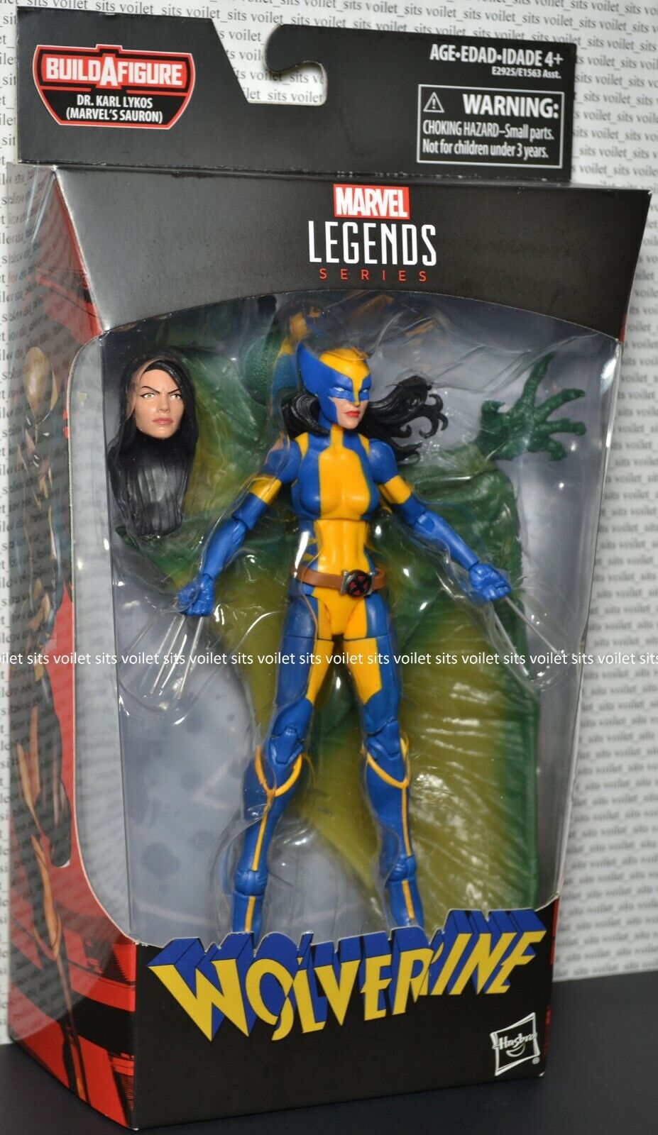 Hasbro Marvel Legends Build Sauron Series Figure Lady Wolverine