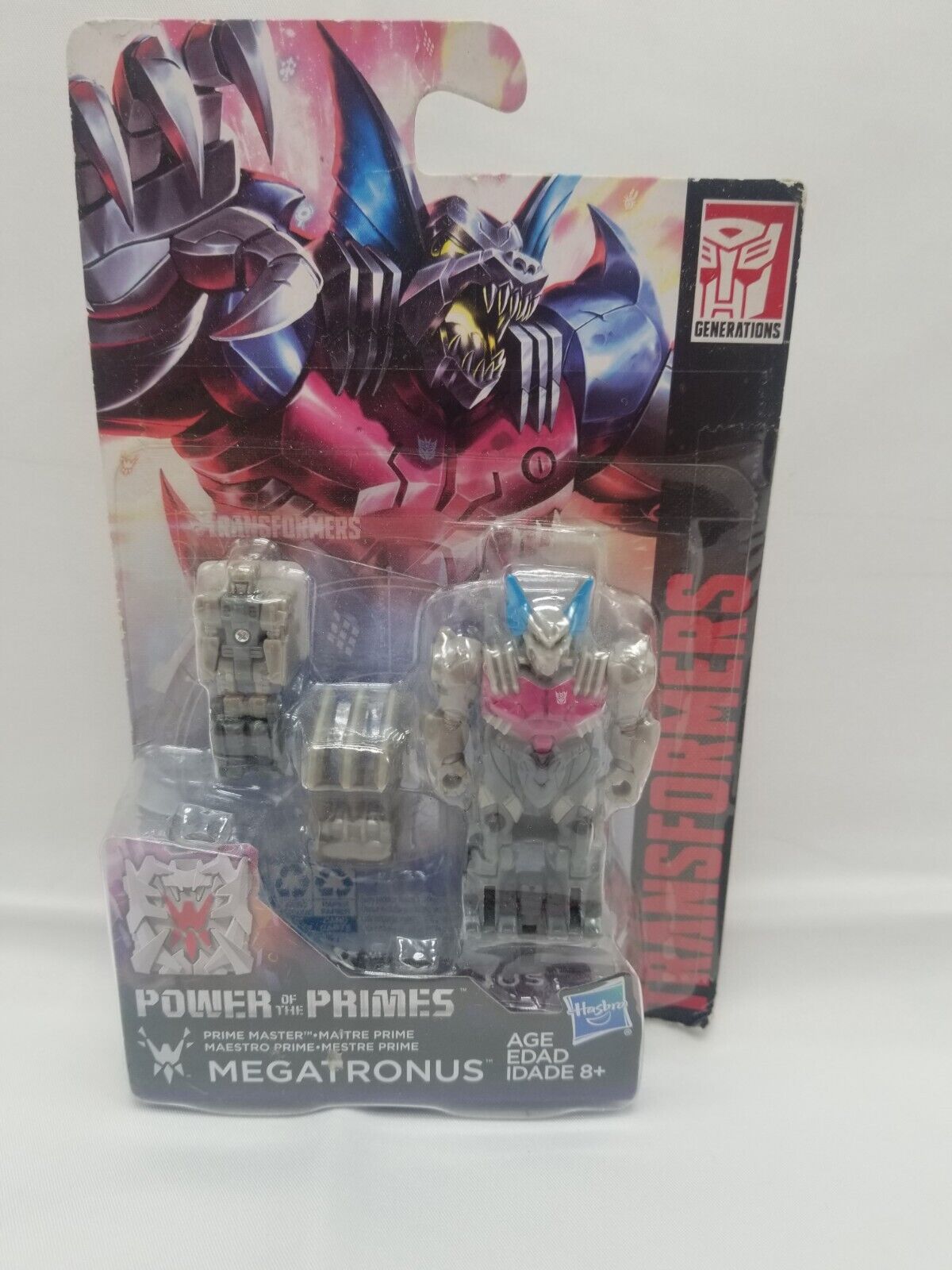 Hasbro Transformers Power of the Primes Master Megatronus 3 Inch Bomb-Burst New