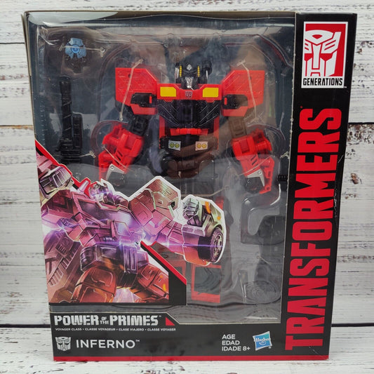 Transformers Inferno Voyager Class Power Of The Primes Action Figure 2017