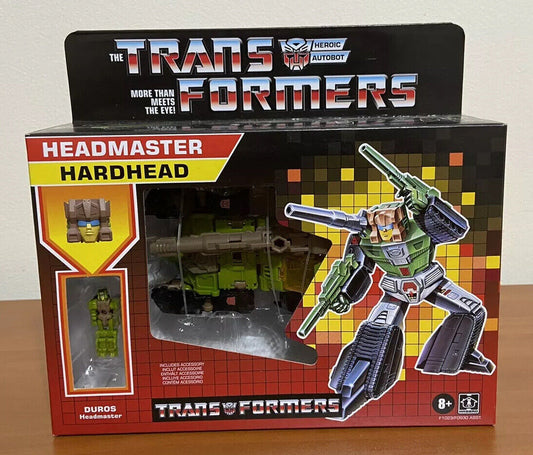 Transformers G1 Retro Headmaster Hardhead Walmart Exclusive Action Figure