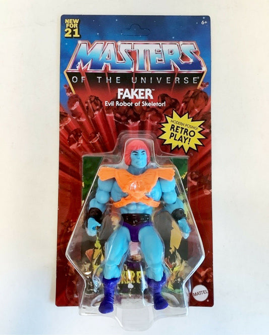 Mattel GYY28 Masters of the Universe Origins FAKER Action Figure Motu