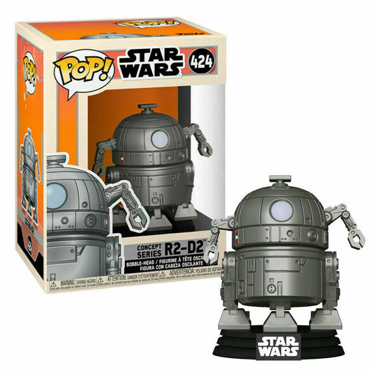 Funko Pop! Star Wars: Concept Series R2-D2 Vinyl Figure #424