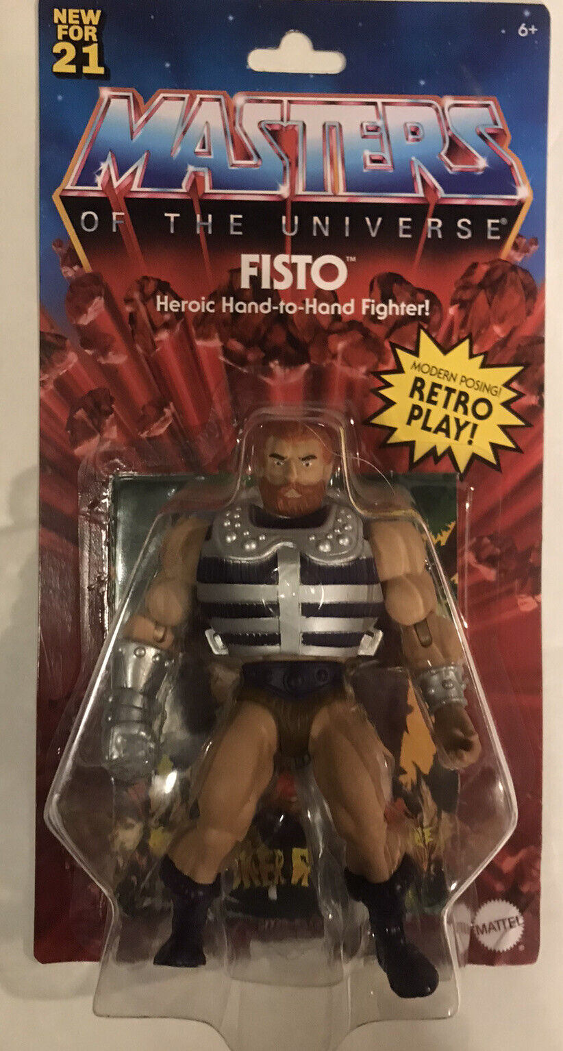 HE-MAN Mattel Masters of The Universe Origins Fisto Action Figure 5.5"