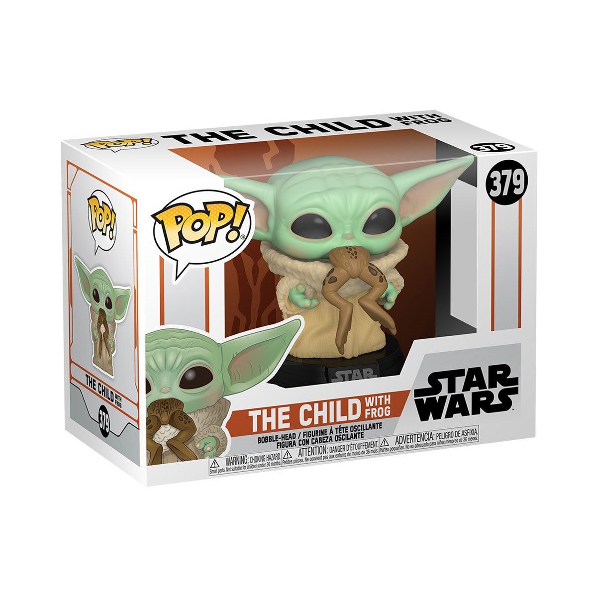 Star Wars: The Mandalorian The Child with Frog Pop! Vinyl Figure #379