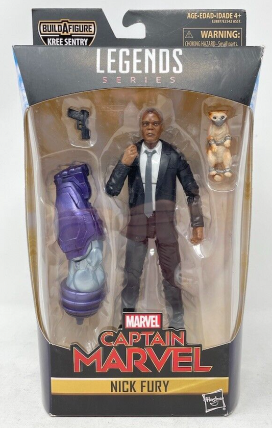 NEW!! Hasbro Marvel Legends - Nick Fury Action Figure - Captain Marvel