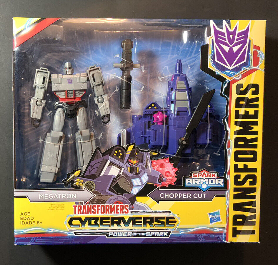 Transformers Power of the Spark Cyberverse [ Megatron + Chopper Cut ]