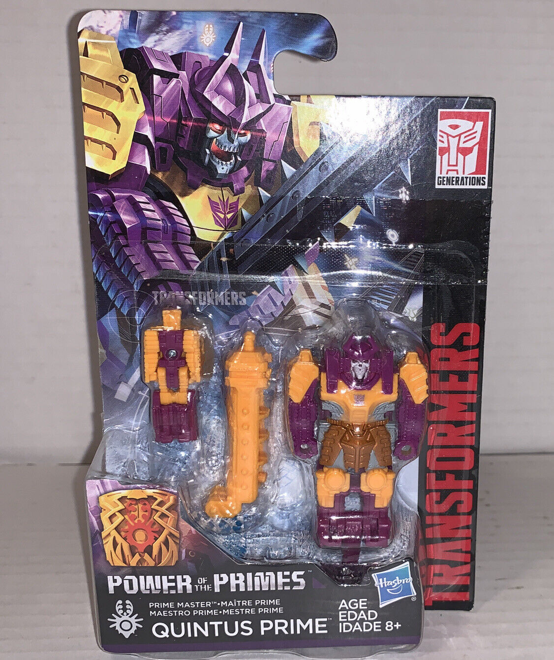 Transformers Power of the Primes POTP Prime Master Bludgeon Quintus Prime