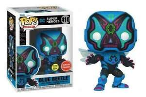 Funko POP! Heroes Dia de los DC Blue Beetle #410 [Glows in the Dark] Gamestop Ex